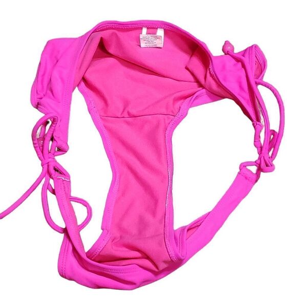 OP Bright Pink 2-pc Bandeau Bikini Set XLARGE - Picture 15 of 16